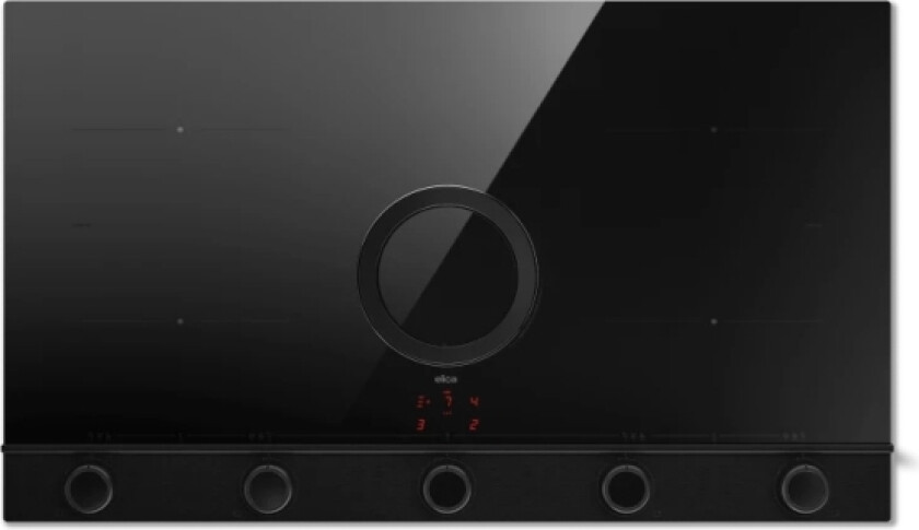 Nikolatesla Unplugged Evo Bl/A/90, Sort, Innebygget, 90 Cm, Sonebasert Induksjon, Glass, 4 Zone(S)