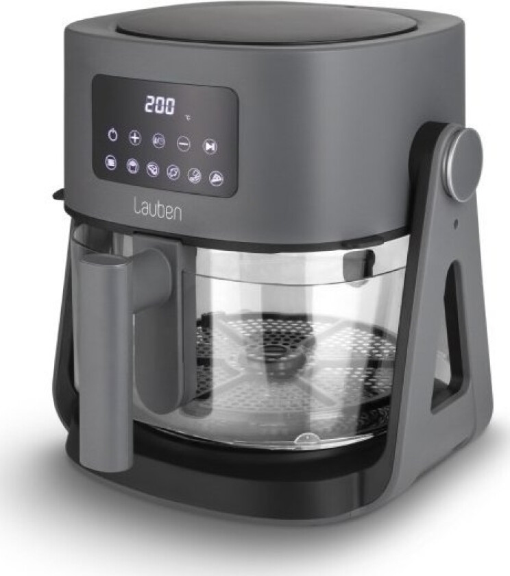 Lauben Lauben Glass&Grill Air Fryer 3In1 5500Bg Fettfri Frityrkoker