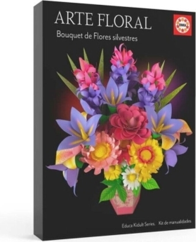 Floral Art Bouquet Of Wild Flowers
