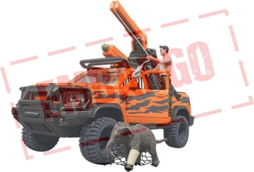 Adventure Jeep In The Jungle