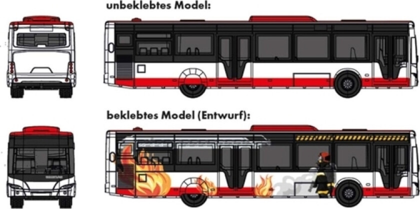 Bilde av Siku 1688 Neoplan Kollektivbuss