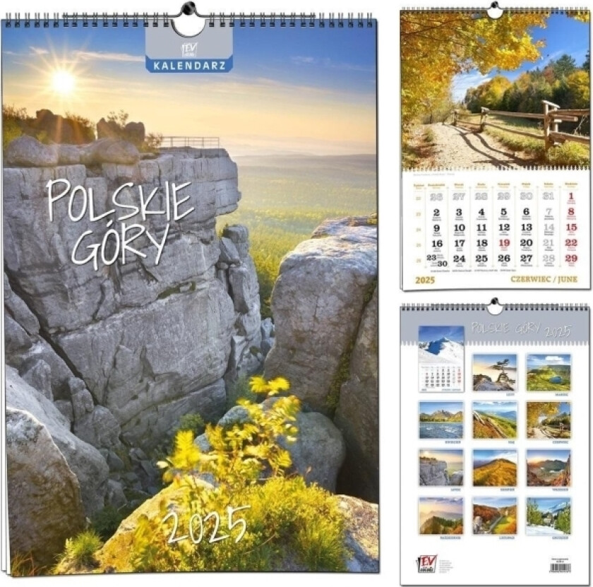 Kalender 2025 13 Tavler B3 Polske Fjell Edukamp