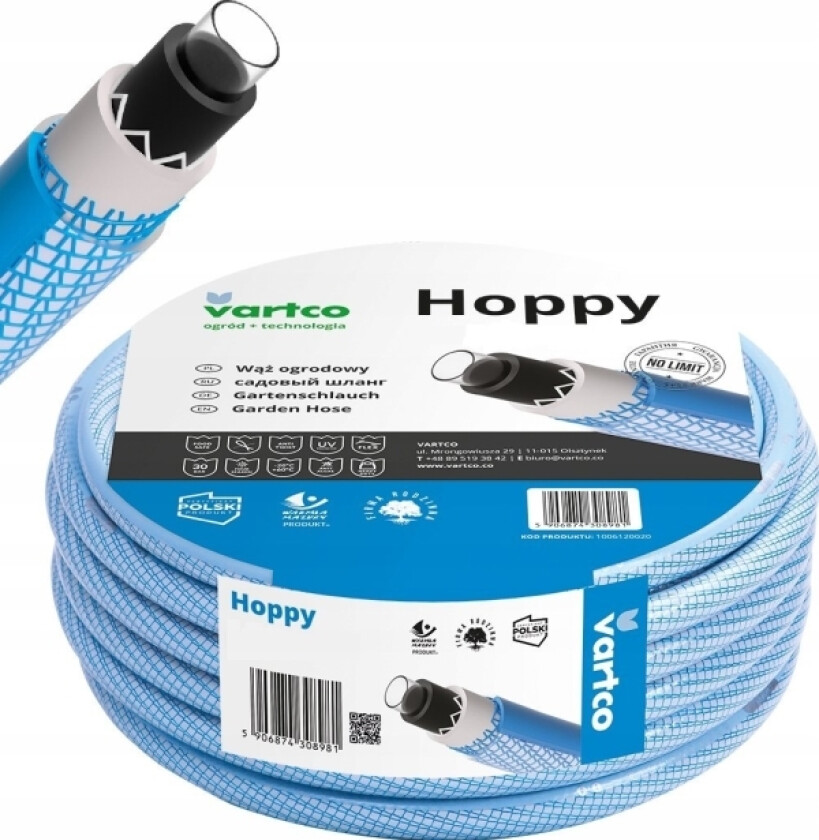 Agaplast Garden Hose Vartco Hoppy 3/4" 30M