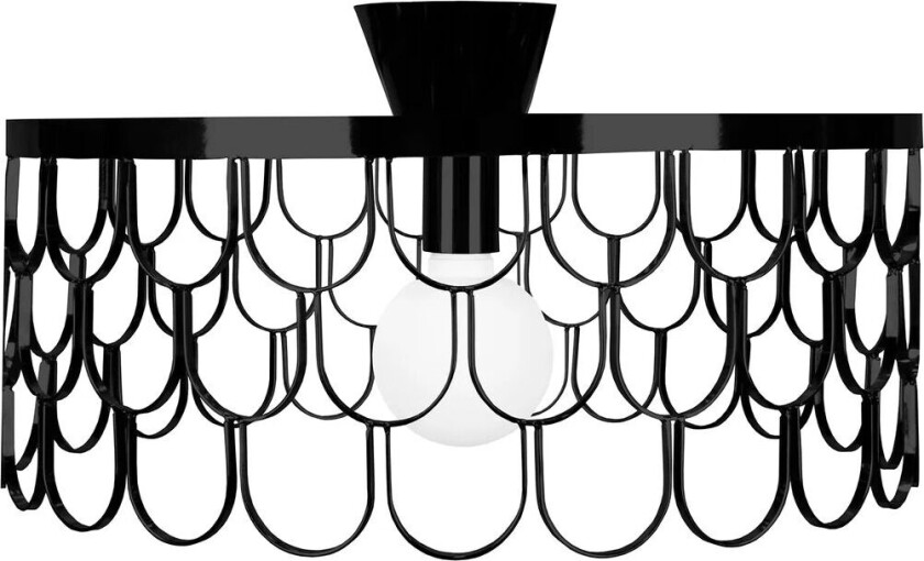 Gatsby plafond matt svart