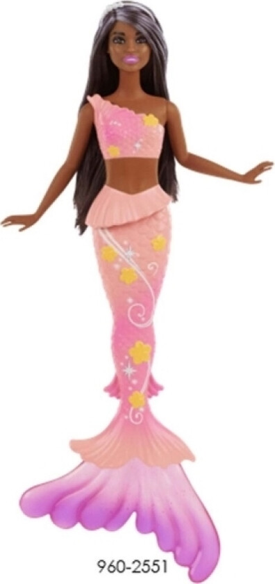 Blooming Magic Black Mermaid Doll