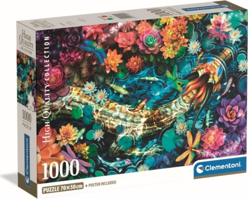 Puzzle Compact Koi River 1000 Brikker (39939)
