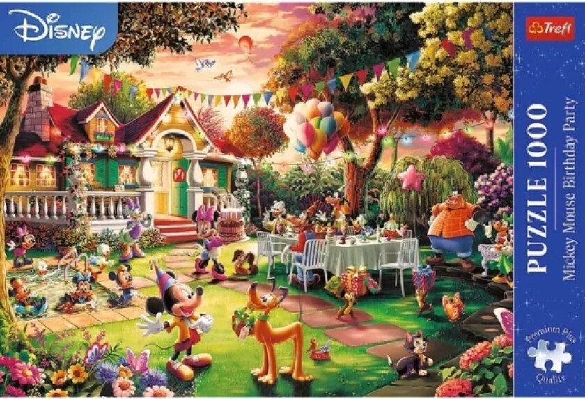 Puzzle 1000 Premplus Bursdagsfest M.Mickey 10915