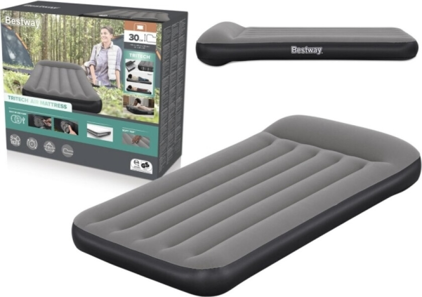 Oppblåsbar Madrass 99 X 188 X 30 Cm Bestway 671Bq