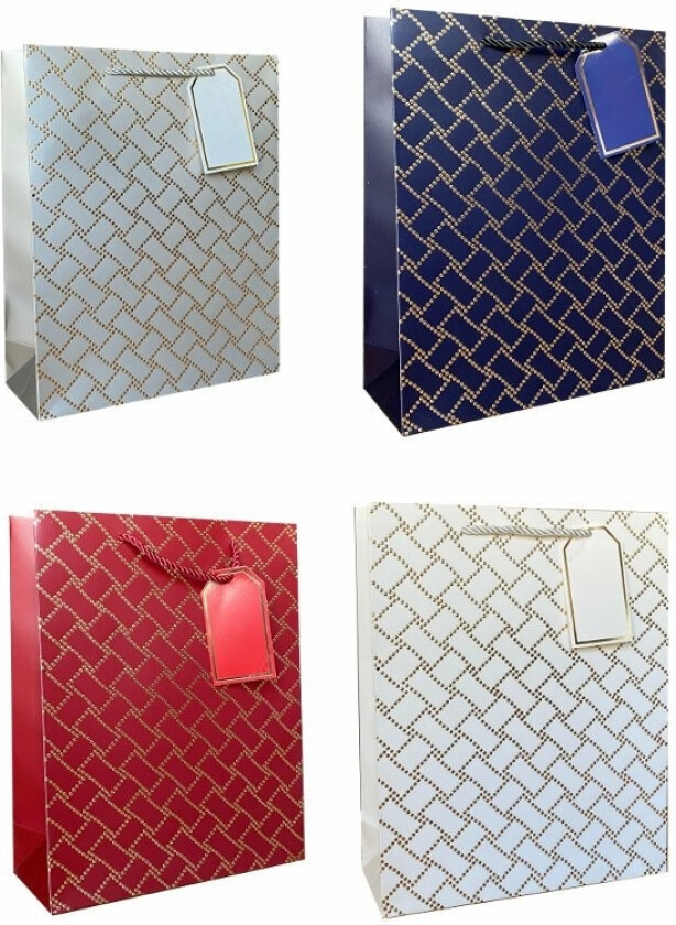 Ju-Piter Dekorativ Gavepose 17,5X23,5X8cm 931C P12 Blandingspris For 1 Stk.