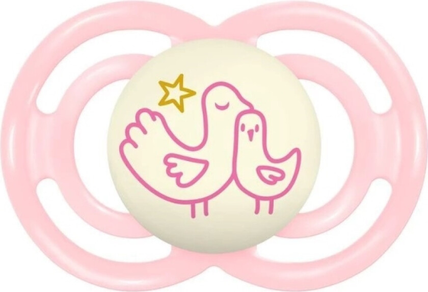 Mom-16+ Pacifier Perfect Night ,Planet Love,Girl