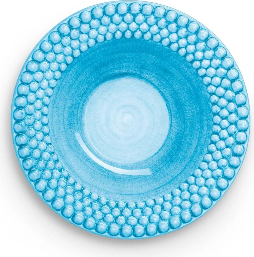 Bubbles suppetallerken 25 cm Turkis