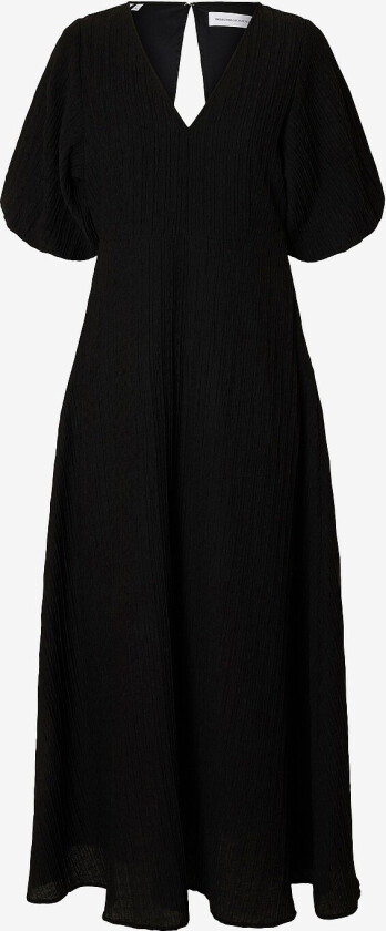 Maxikjole slfMaddie SS Midi Dress - Svart