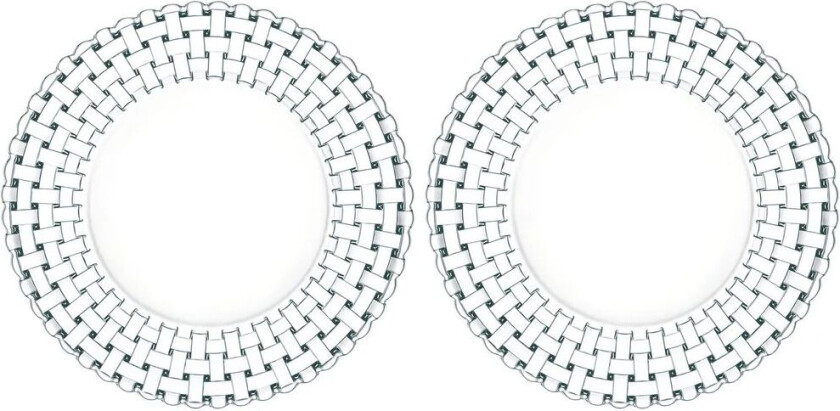 Bossa Nova tallerken 23 cm 2-stk. Klar