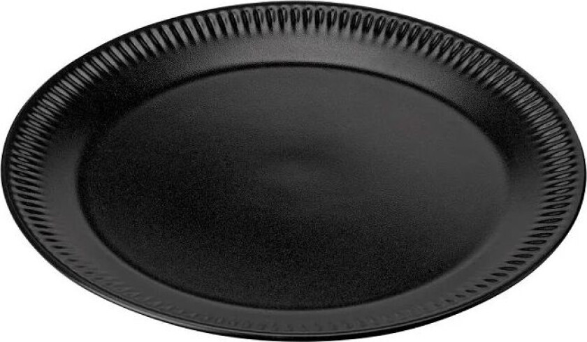 Knabstrup middagstallerken svart 19 cm