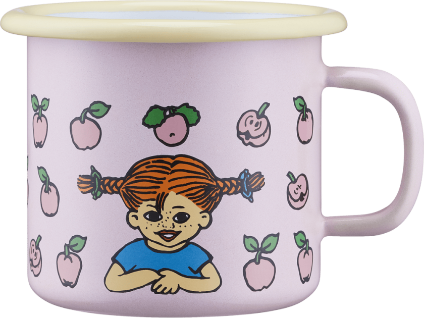 Pippi emaljekrus 2,5 dl Fruits