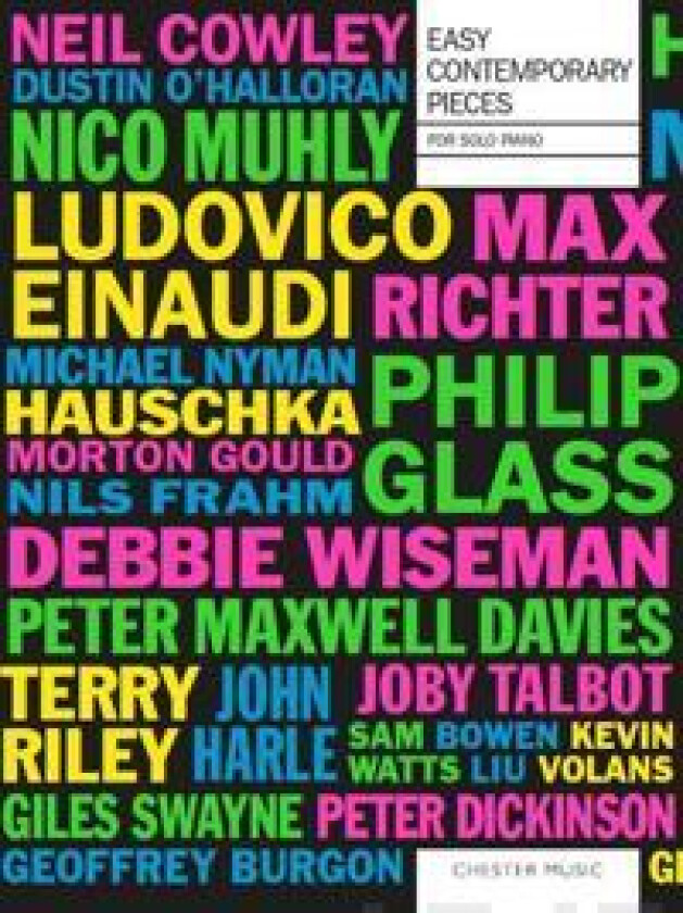 Easy Contemporary Pieces for Solo Piano