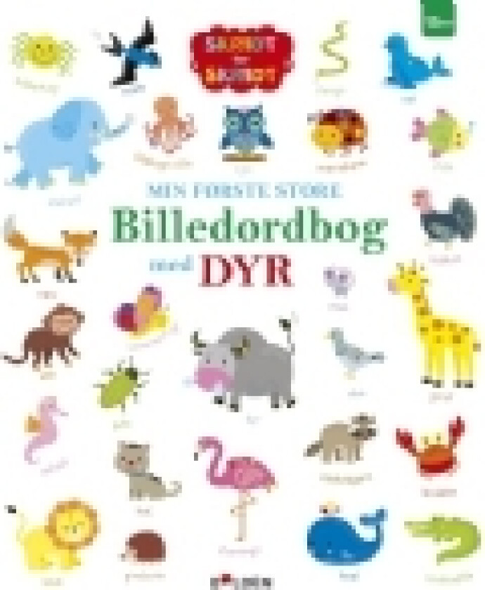 Min første store billedordbog med dyr | Språk: Dansk