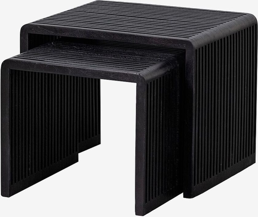 Sidebord sett Willa, Svart