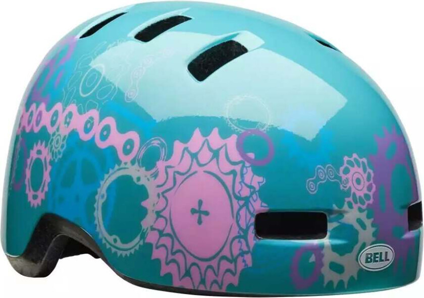 Hjelm, Teal Bike Party - Sykkelhjelmer - Plast