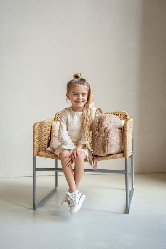 Teddy Ryggsekk Beary Excited, Beige - Ryggsekker - Polyester