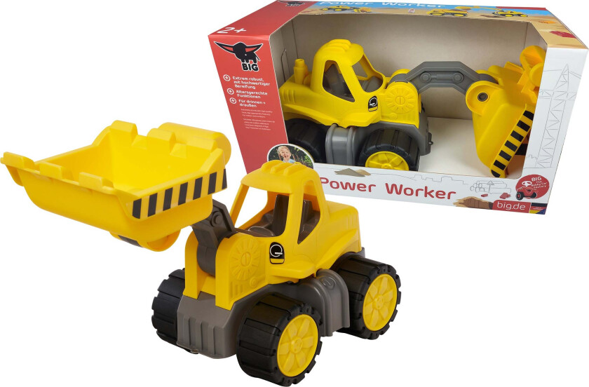 Power Worker Classic Hjullaster - Lastebiler & Traktorer - Plast