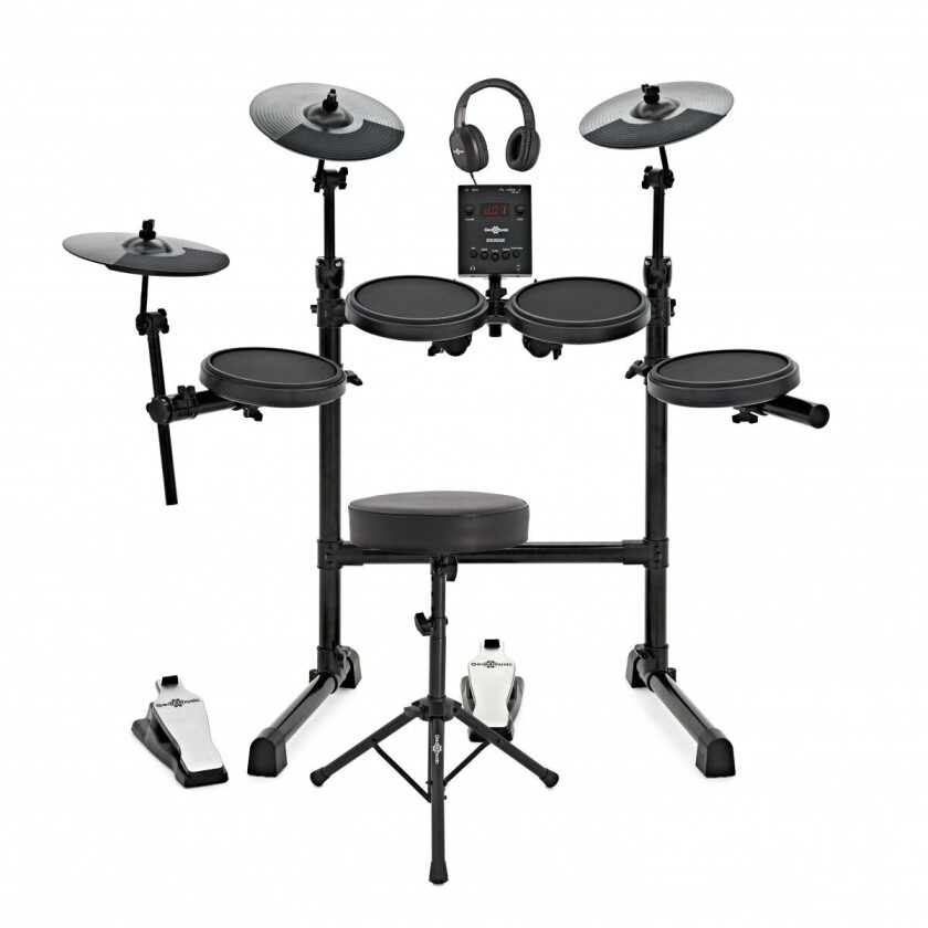 Bilde av Gear4Music Digital Drums 200X Elektronisk Trommesettpakke fra Gear4music