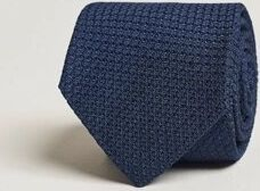 Silk Grenadine 8 cm Tie Napoli Blue