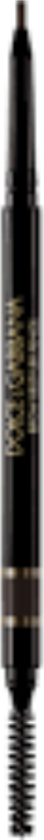 Dolce&Gabbana Restyler matita per sopracciglia con spazzolino colore 06 Naturally Black - Warm Black Brown 0,09 g
