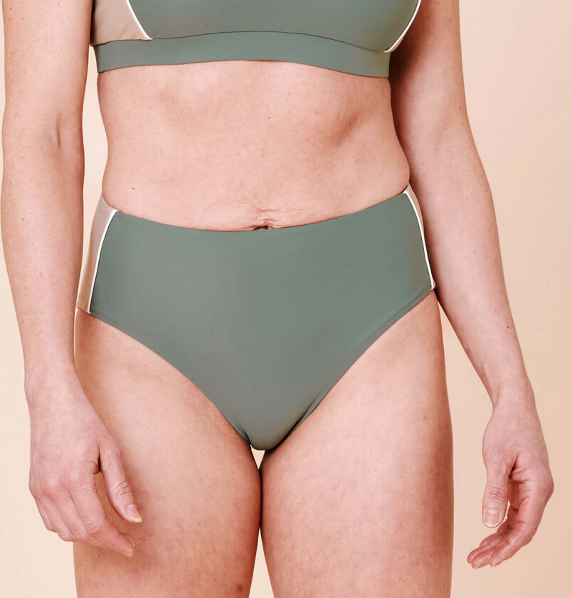 Ubud High Waist bikinitruse, multi, Størrelse: S, Kvinner