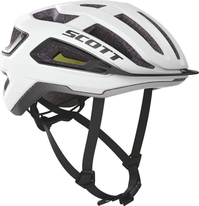 Arx Plus sykkelhjelm MIPS White/black
