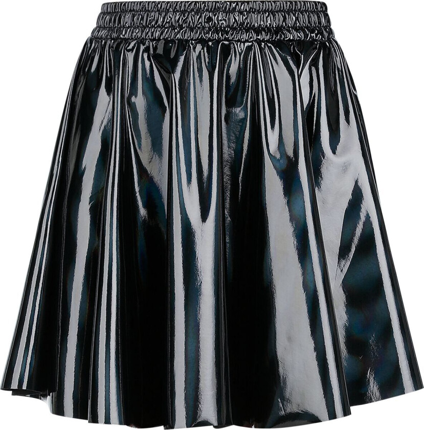 Goth Kort skjørt - Holographic Skirt - S til XL - Damer - svart