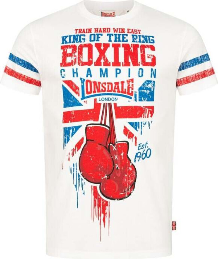 T-skjorte - CRUGMEER - S til XXL - Herrer - hvit