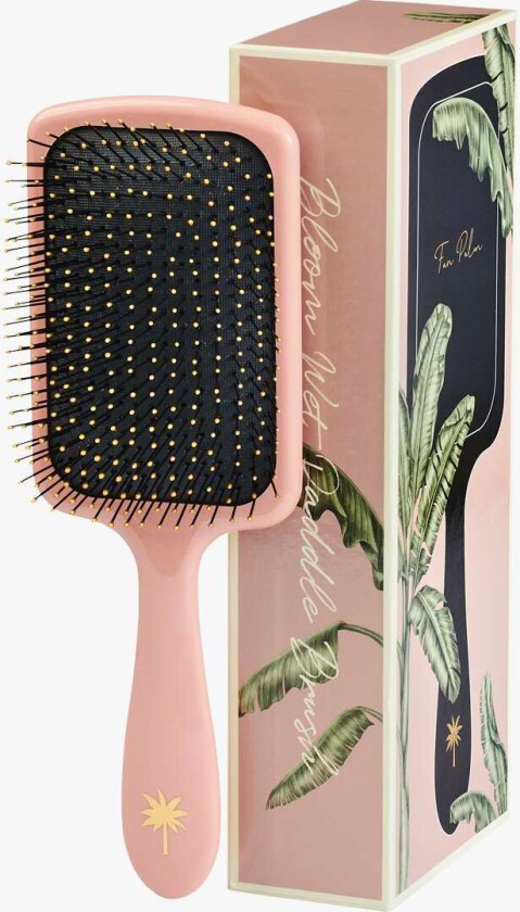 Wet Paddle Hair Brush Large Bloom Rose