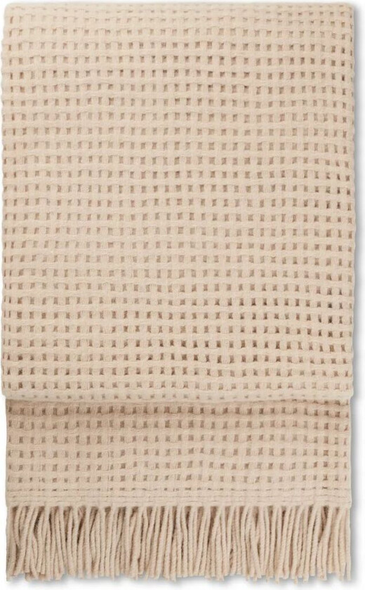 Basket pledd 130x200 cm Beige