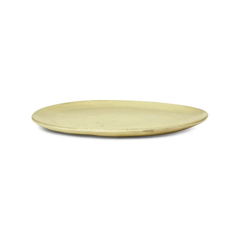 Flow tallerken 22 cm Gulspettet