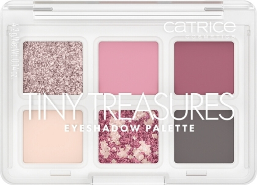 Tiny Treasures Eyeshadow Palette Paleta Øyenskygge 020 Wild Berry 4,2G