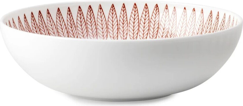 Röd Salix skål Ø 17 cm