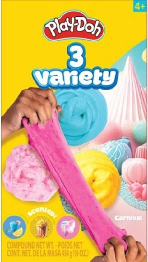 Bilde av Play-Doh 3 Stack Jars - Carnival