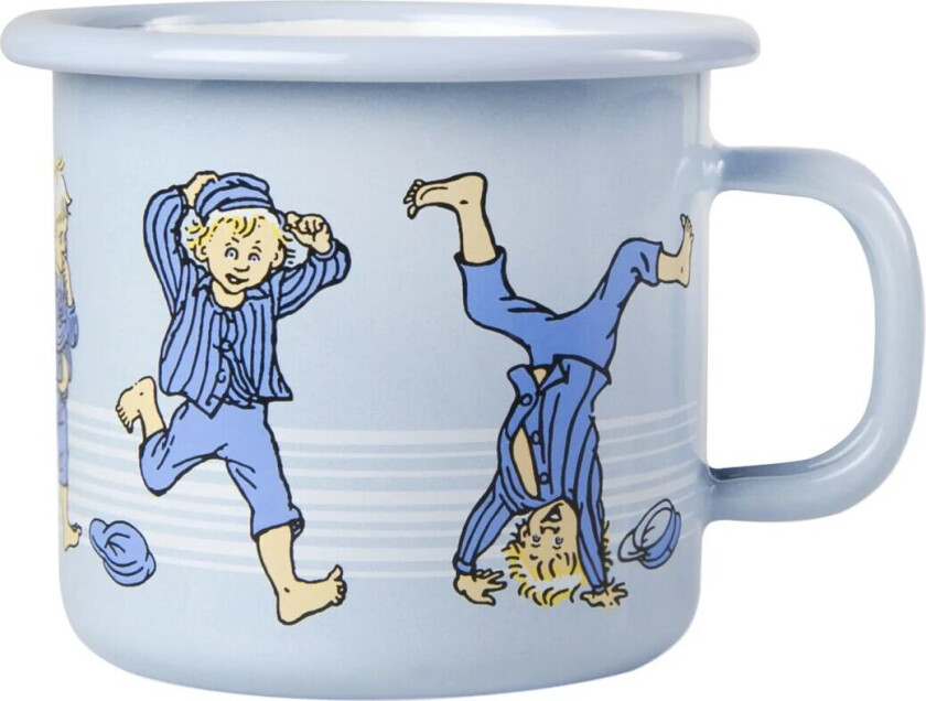 Emil blue emaljekopp 2,5 dl Light blue