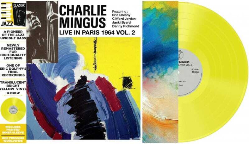 Charlie Mingus Live In Paris 1964 Vol.2 LP/Vinyl