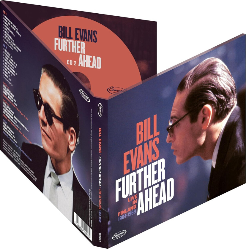 Bill Evans Further Ahead: Live In Finland 19641969 CD