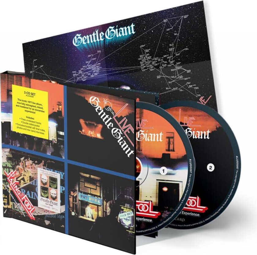 Gentle Giant Playing The Fool: The Complete Live Experience CD