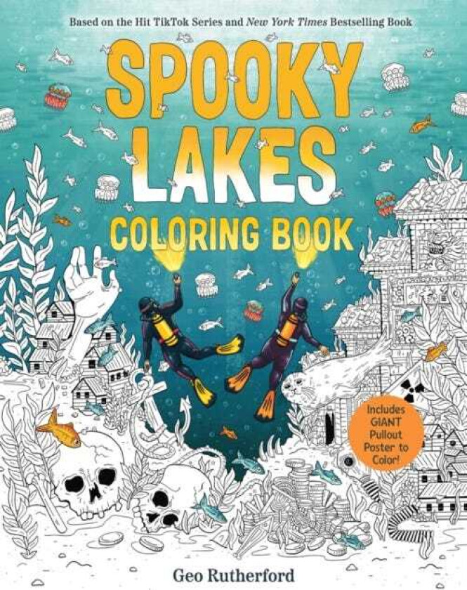Spooky Lakes Coloring Book