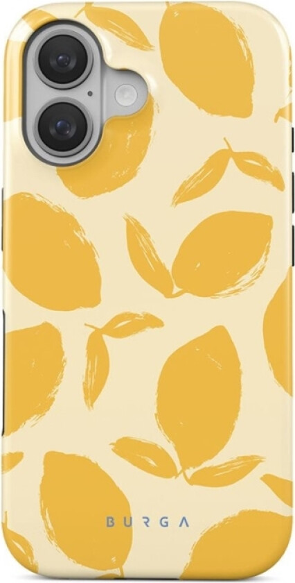 Baksidedeksel For Mobiltelefon - Magsafe-Samsvar - Silikon, Termoplast-Polyuretan (Tpu) - Lemon Tart - For Apple Iphone 16