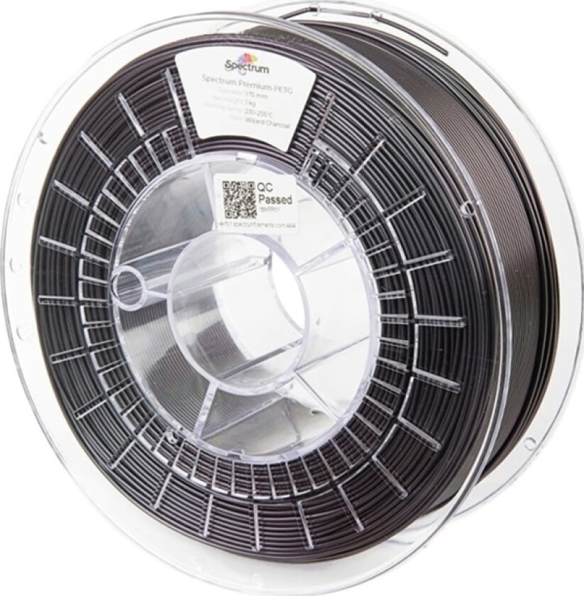 Spectrum Spectrum 3D Filament, Premium Pet-G, 1,75Mm, 1000G, 80831, Wizard Charcoal