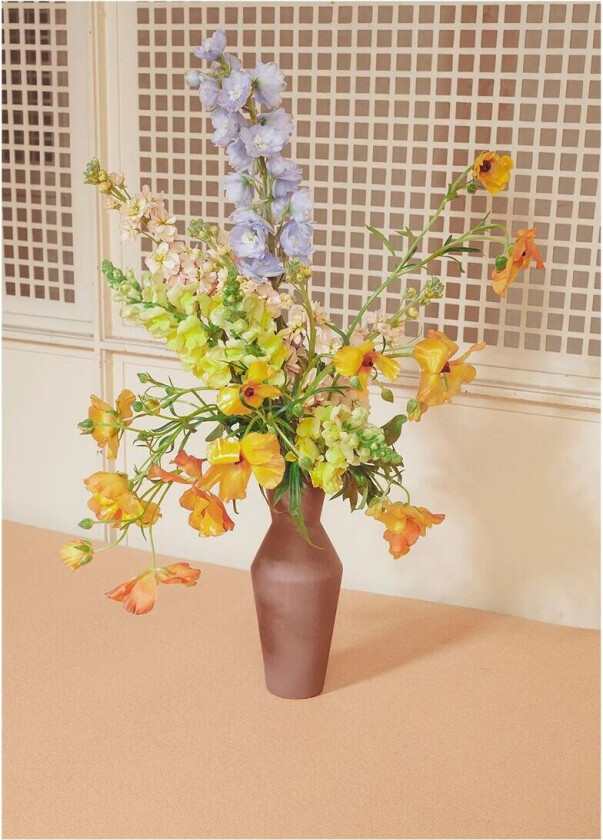 Blomst 06 beige poster 30x40 cm