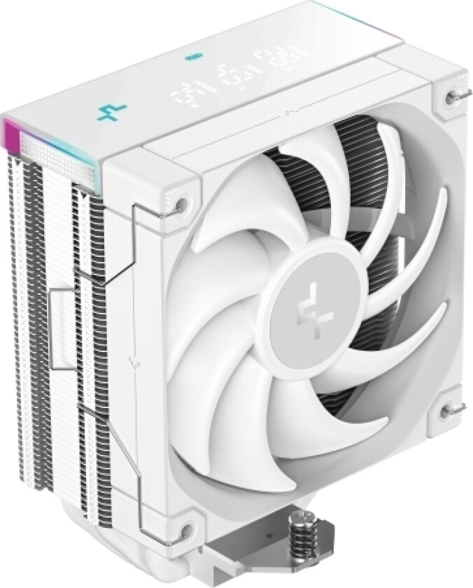 Deepcool Ak400 Digital Pro Wh, Luftkjøler, 12 Cm, Hvit