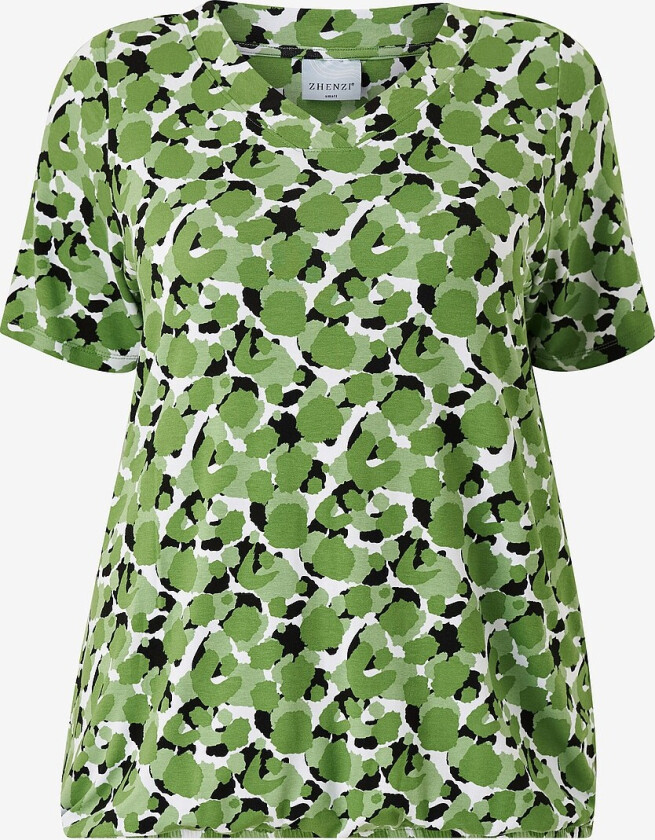 Topp Zh-Sylva 811-blouse S/S - Grønn