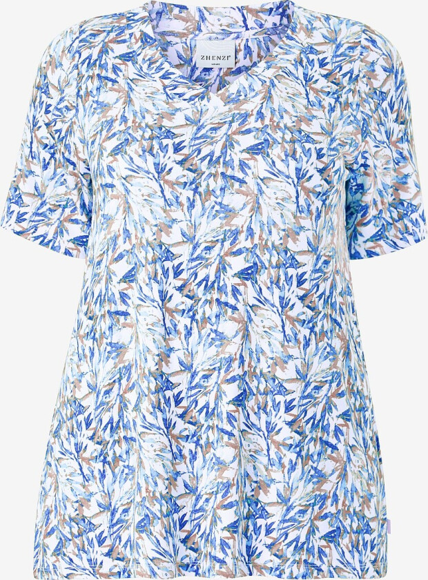 Topp Zh-Sylva 810-blouse S/S - Blå