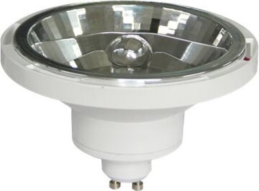 Led-Pære For Søkelys - Form: Ar111 - Gu10 - 14 W (Ekvivalent 75 W) - Klasse G - 3000 K - Gjennomsiktig